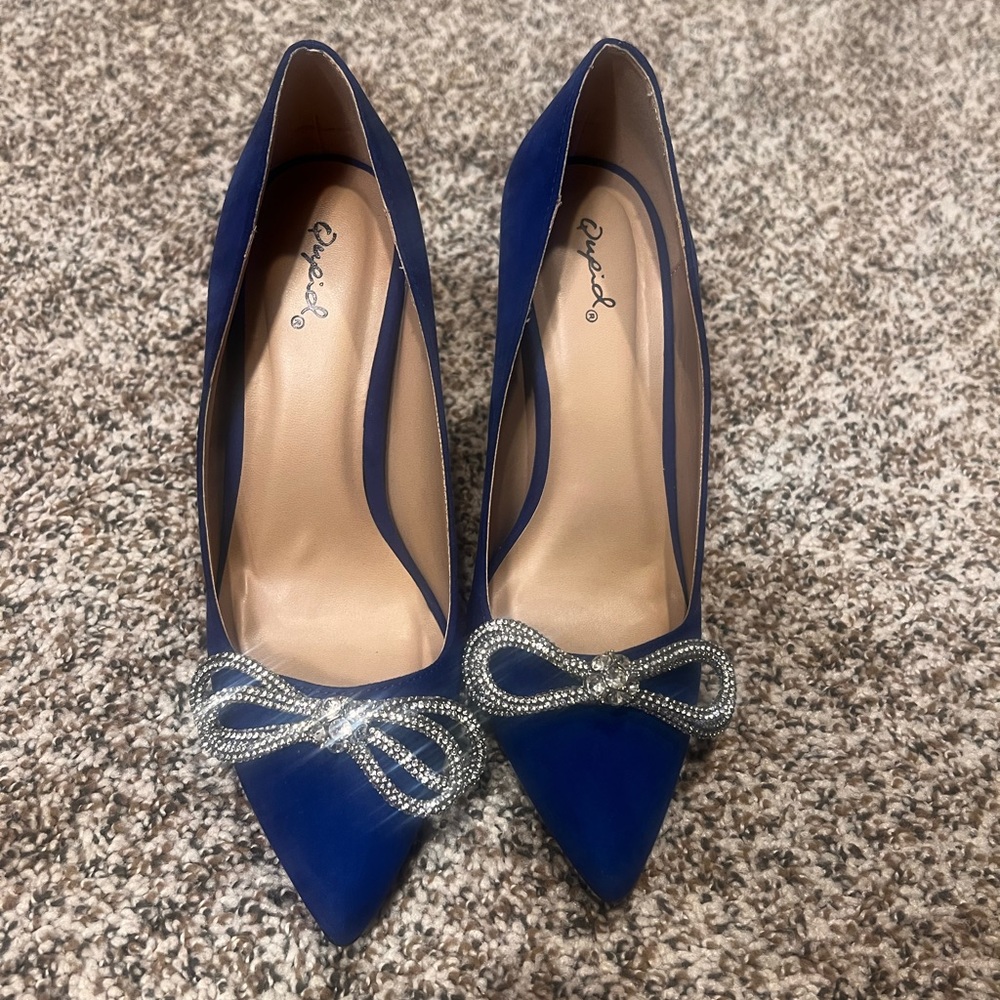 Royal Blue Heels